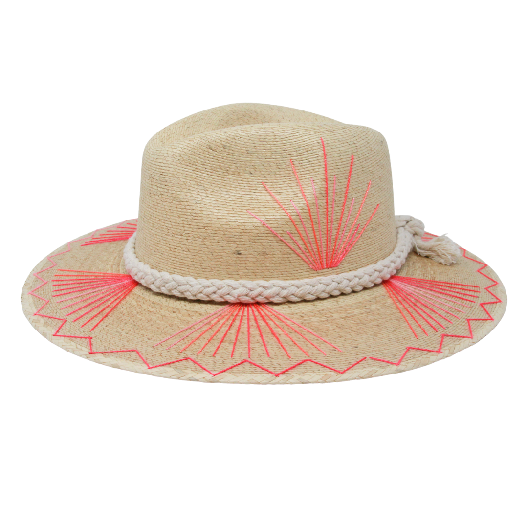 Exclusive Pink Agave Cowboy Hat by Corazon Playero - Preorder