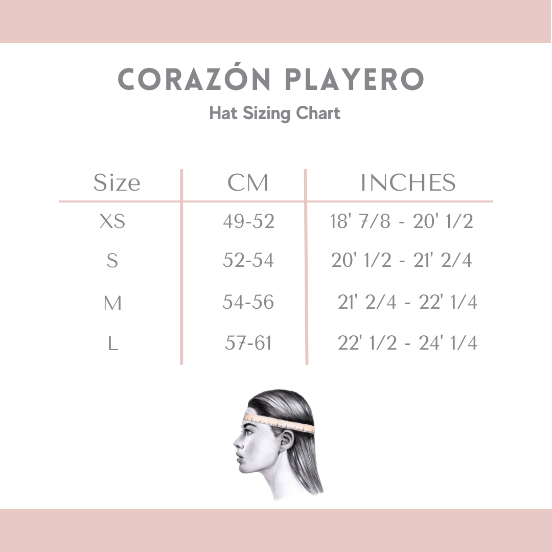 Exclusive Heart Hat by Corazon Playero - Preorder
