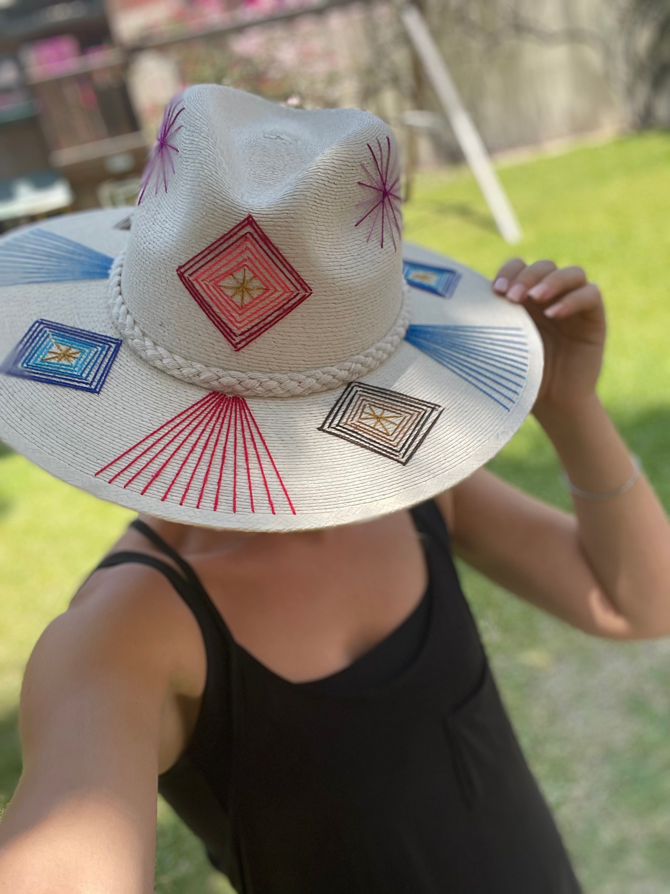 Marfa Palm Hat | Exclusive Handmade Beach Hat by Corazon Playero