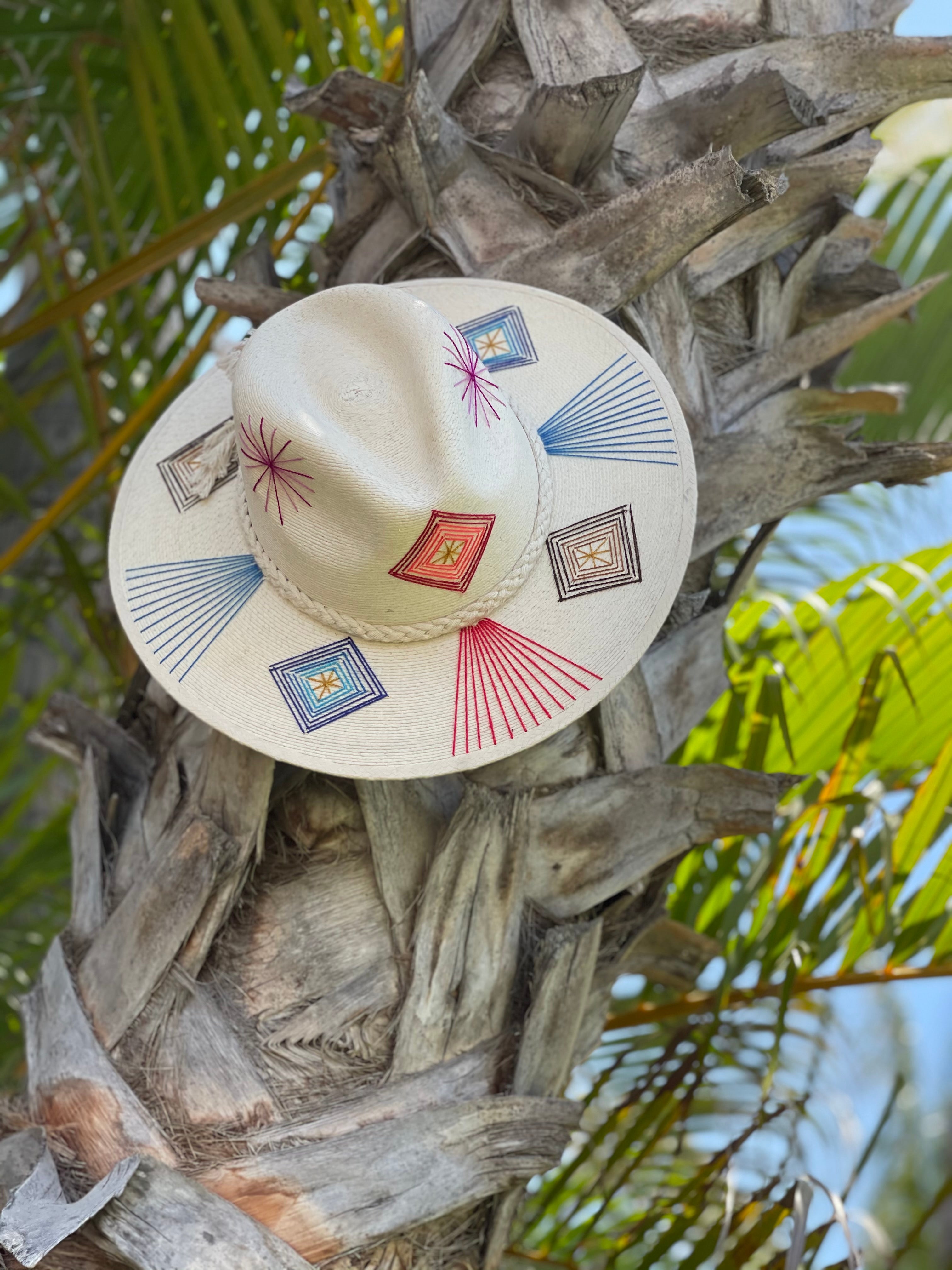 Marfa Palm Hat | Exclusive Handmade Beach Hat by Corazon Playero
