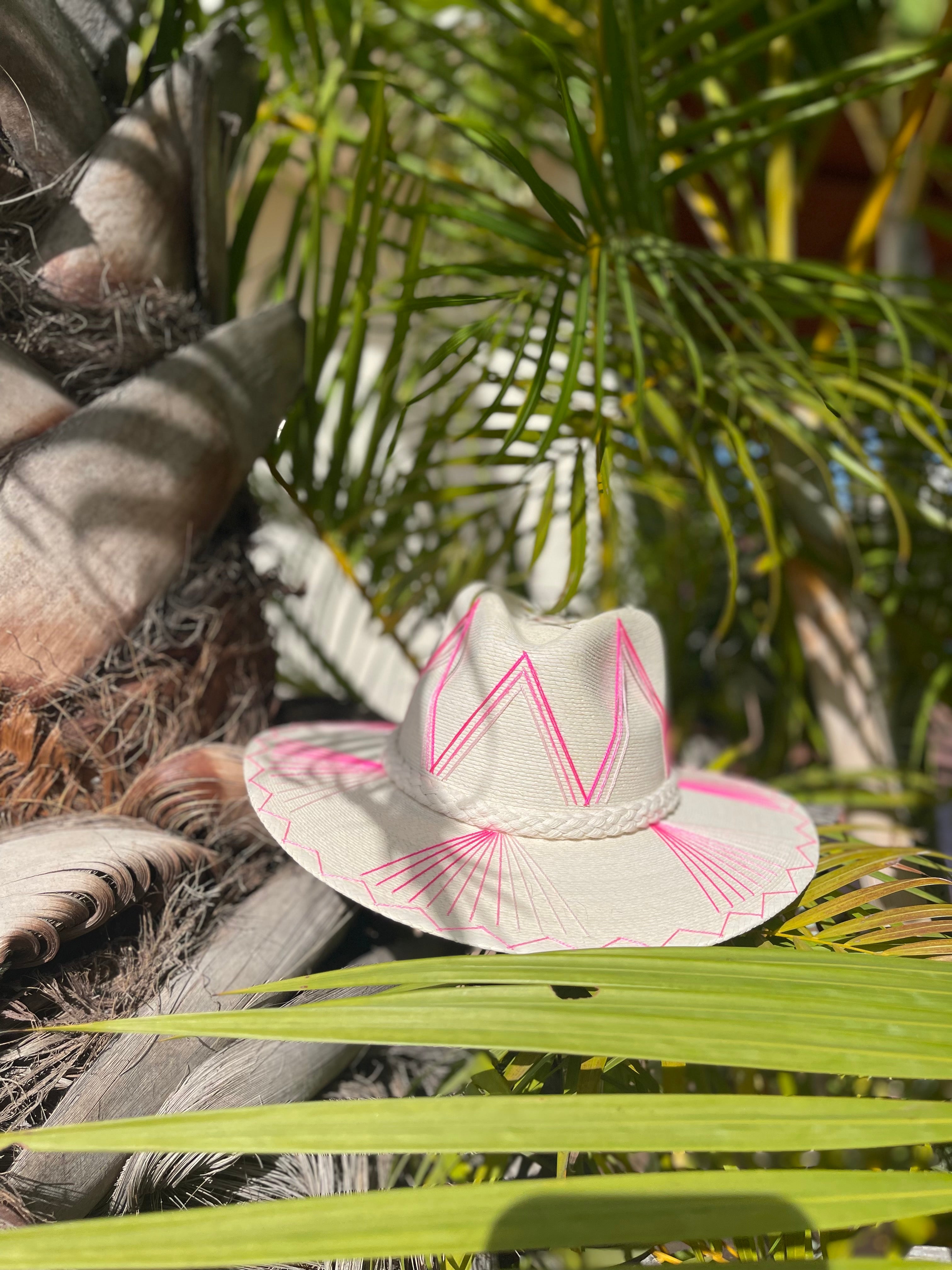 Exclusive Hot Pink Isabelle Hat by Corazon Playero