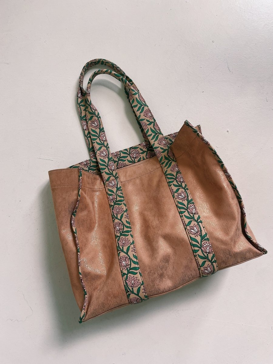 Kavi Rose Gold Carryall by Llani